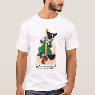 T-shirt Mlle B Wheeeeee Tee pour les hommes