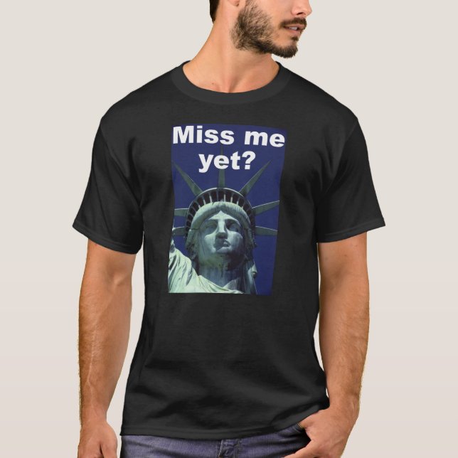 T-shirt Mlle j'encore ? (Liberté) (Devant)