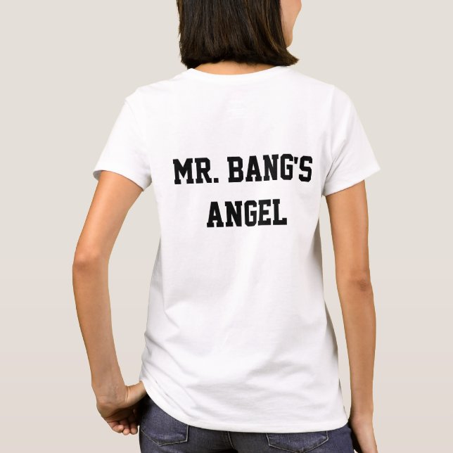 T-shirt Mlle Right C.A.P (ver de M. Bang.) (Dos)