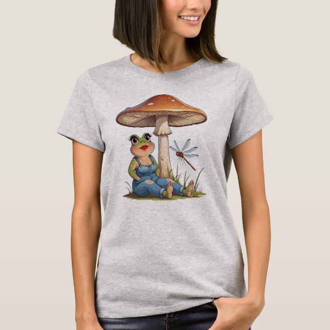 T-shirt Mlle Toad & Dragonlet (Devant)
