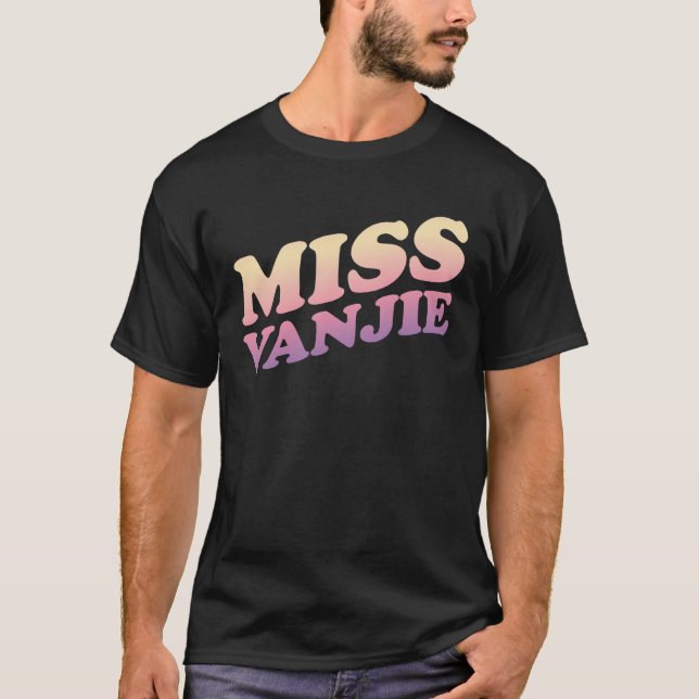 T-shirt Mlle Vanjie (Devant)