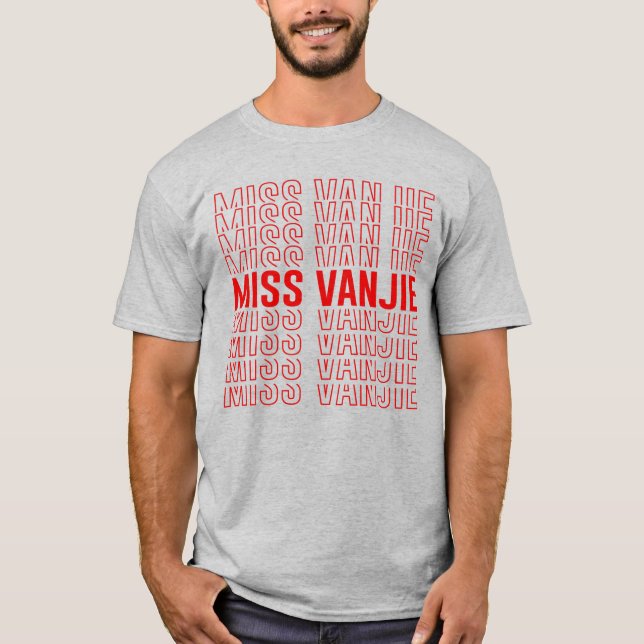 T-shirt Mlle Vanjie (Devant)