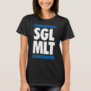 T-shirt MLT SGL pour les amis Whisky Malt Single