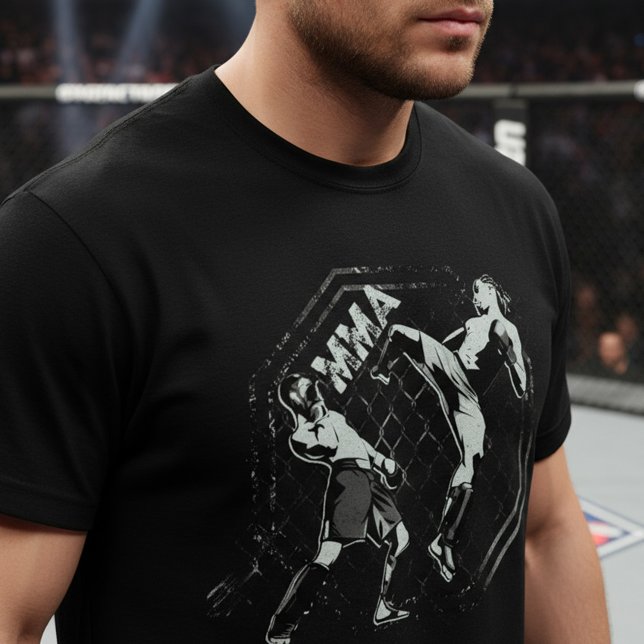 T-shirt MMA - Arts martiaux mixtes  (Créateur téléchargé)