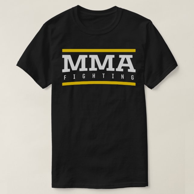 T-shirt MMA Fighting Logo Essential T Shirt (Design devant)