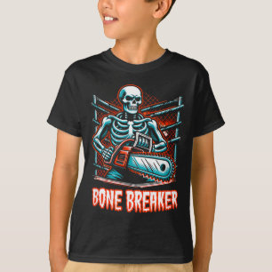 T-shirt MMA Skeleton Muay Thai Halloween Kickboxing