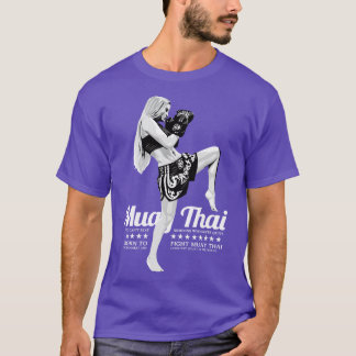 T-shirt MMA Thai Boxing Girl