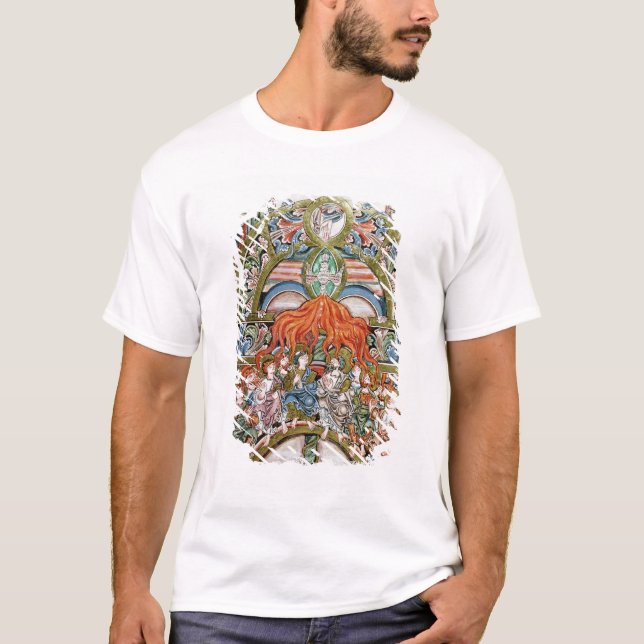 T-shirt Mme 369 f.29v Pentecost (Devant)