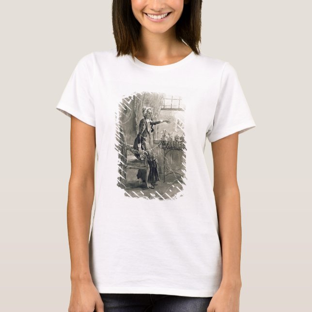T-shirt Mme Betsy Trotwood, de "Charles Dickens : A Gossi (Devant)