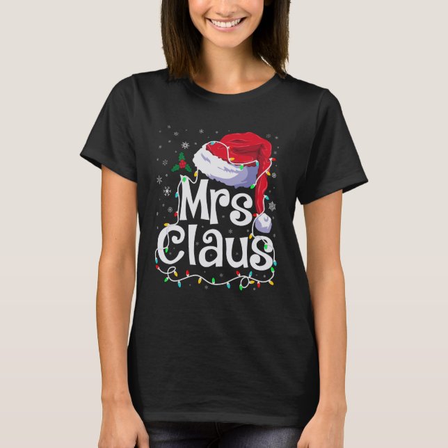 T-shirt Mme Claus (Devant)