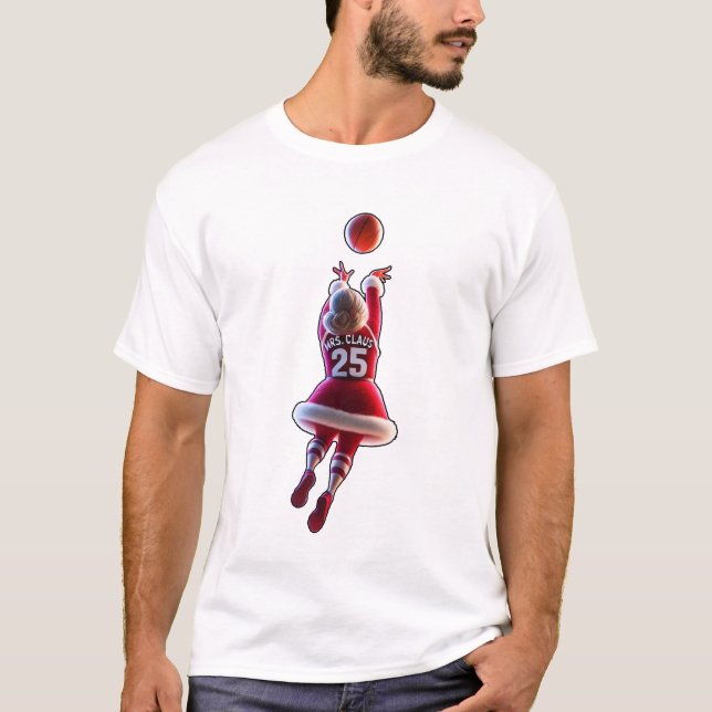 T-shirt Mme Clause (Devant)