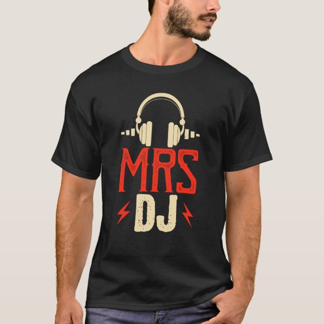 T-shirt Mme DJ (Devant)