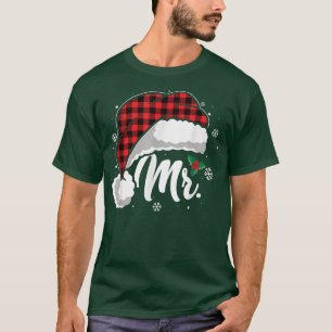 T-shirt Mme Et M. Santa Hat Buffalo Ont Pris Un Coupl De N