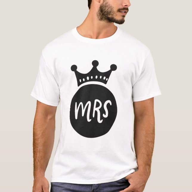 T-shirt Mme et Mme (Devant)