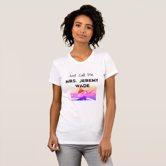 T-shirt Mme Jeremy Wade (Devant entier)