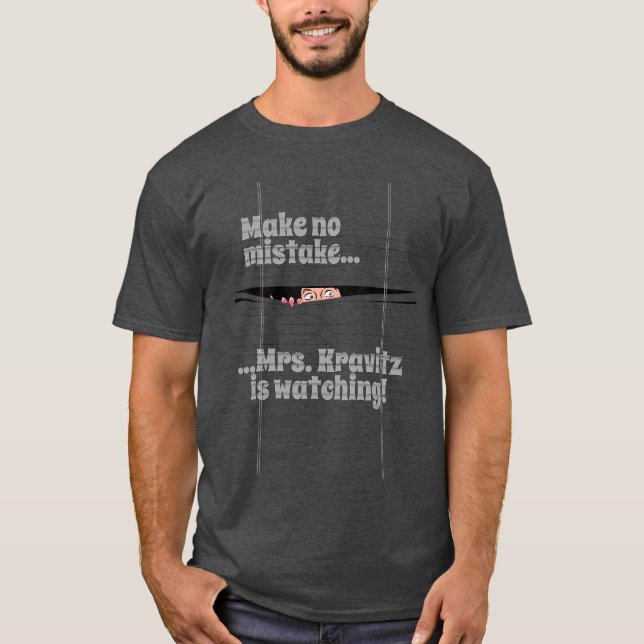 T-shirt Mme Kravitz regarde la famille (Devant)