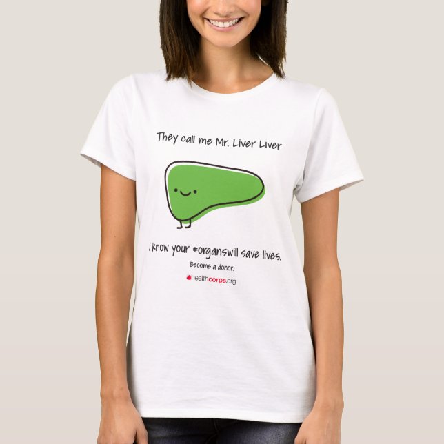 T-shirt Mme Liver.ai (Devant)
