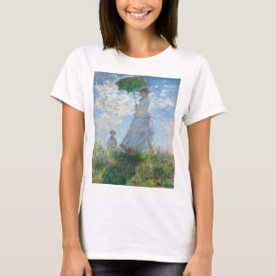 T-shirt Mme Monet and Her Son by Claude Monet
