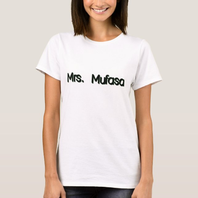 T-shirt Mme Mufasa (Devant)