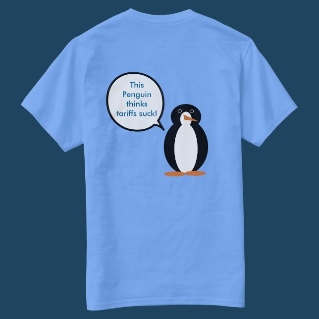T-shirt Mme Penguin Dit Que Les Tarifs Chauffent (Créateur téléchargé)