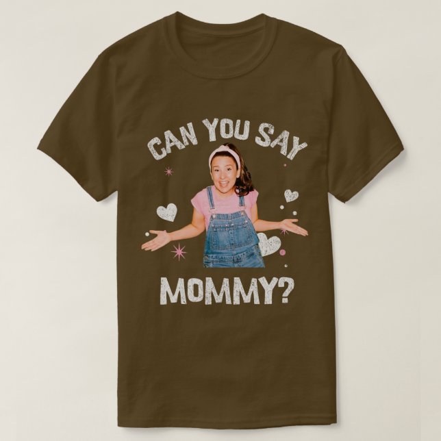 T-shirt Mme Rachel Anniversaire Pouvez-Vous Dire Maman MAM (Design devant)