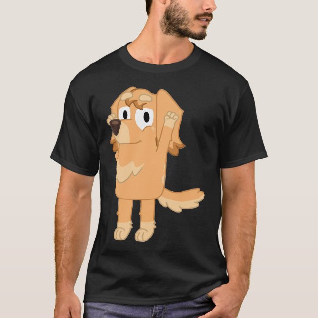 T-shirt Mme Retriever (Bluey) (Devant)