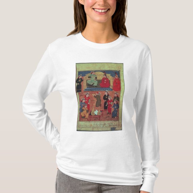 T-shirt Mme Supp. Pers.Arghan Khan avec deux à lui (Devant)