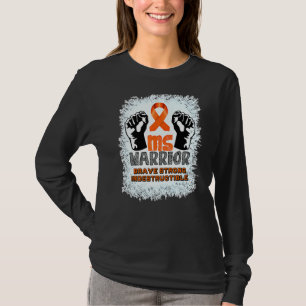 T-shirt Mme Warrior Indestructible Sclérose En Plain