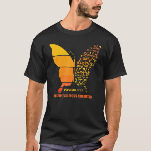 T-shirt Mme Warrior Sensibilisation à la sclérose en plaqu