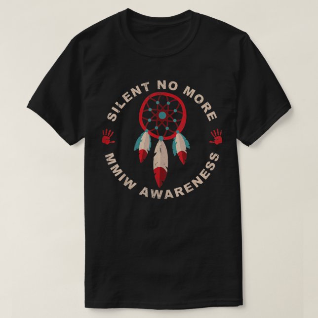 T-shirt MMIW Vêtements femmes autochtones assassinées disp (Design devant)