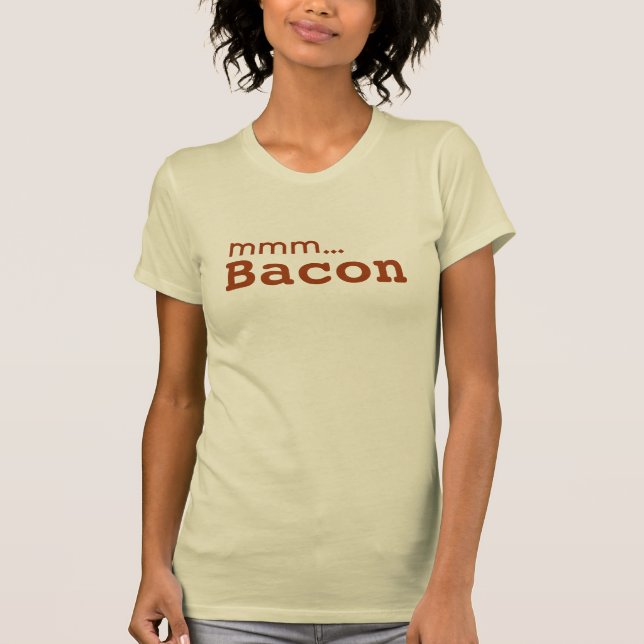 T-shirt MMM... Bacon Love (Devant)