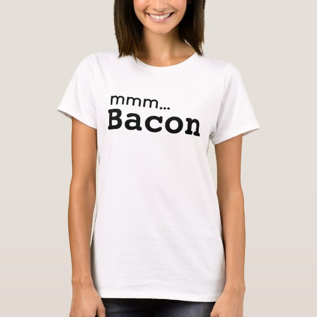 T-shirt MMM... Bacon Love (Devant)