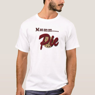T-shirt Mmmm tarte drôle