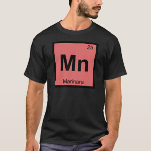 T-shirt Mn - Marinara Chimie Symbole du tableau périodique