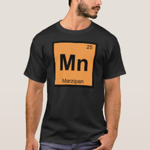 T-shirt Mn - Symbole de table périodique de la chimie du m