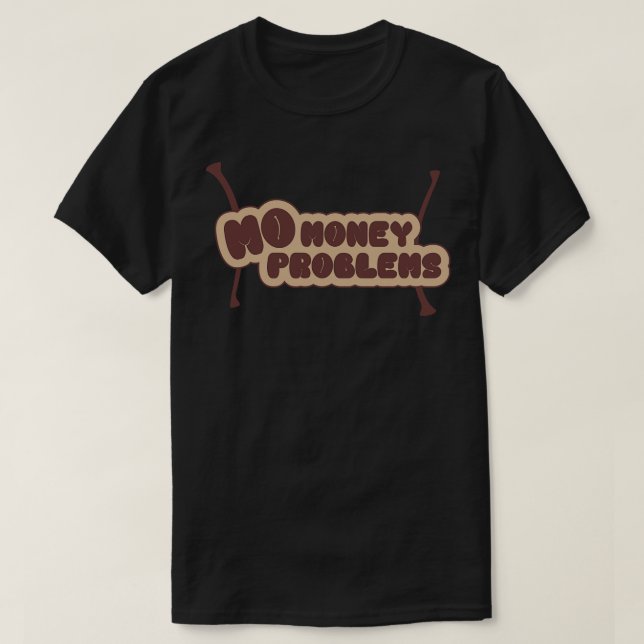 T-shirt Mo argent Mo problèmes (Design devant)