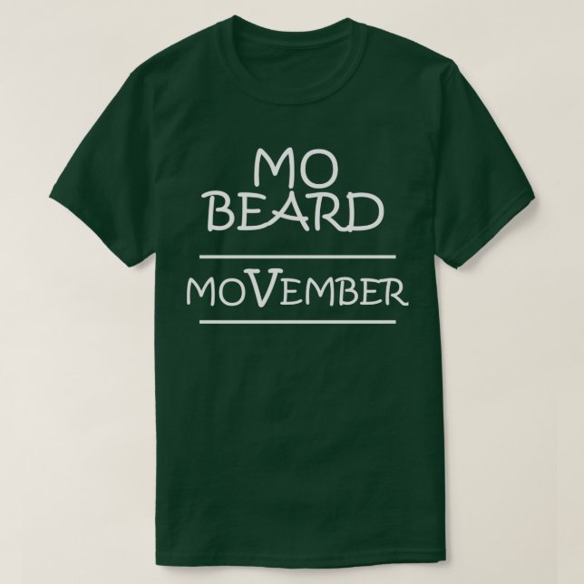T-shirt Mo Beard (Design devant)