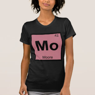 T-shirt Mo - Moore Oklahoma Chimie Tableau Périodique