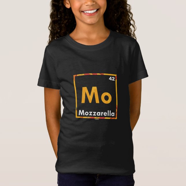 T-Shirt Mo Mozzarella Pizza (Devant)