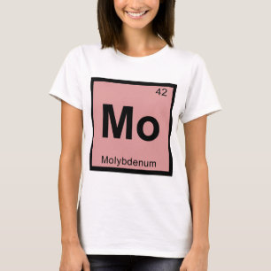 T-shirt Mo - Symbole de la table périodique de la chimie