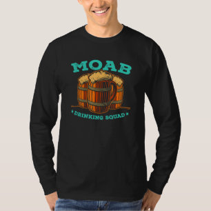 T-shirt Moab Drad Squad Utah Homebrewing Ut Brasserie Al