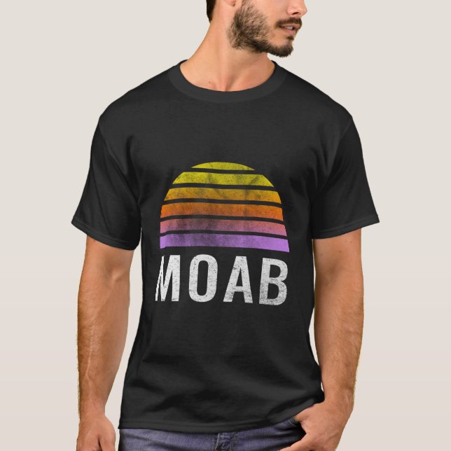 T-shirt Moab Throwback (Devant)
