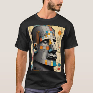T-shirt Moai du 21e siècle - Ken Gage Tiki Art