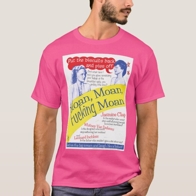 T-shirt Moan Moan Moan (Devant)