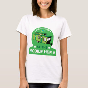 T-shirt Mobile Homes   Caravanes statiques   Nouveau   Ret