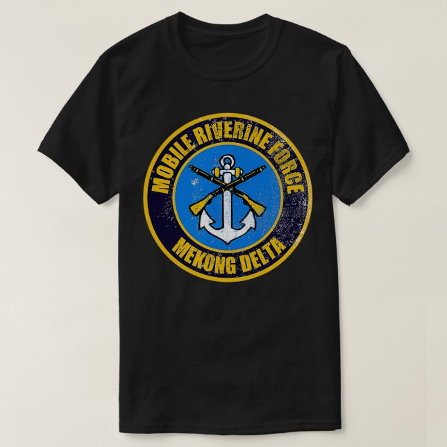 T-shirt Mobile Riverine en détresse (Design devant)