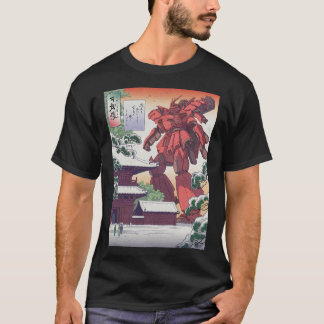 T-shirt Mobile Suit Gundam Char Japonais Edo Giclee
