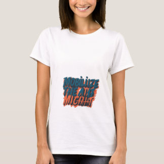 T-shirt Mobiliser la puissance