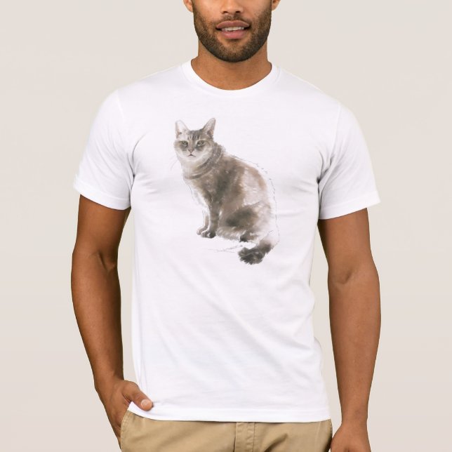 T-shirt "Mocha dans un endroit ensoleillé" - doubl (Devant)