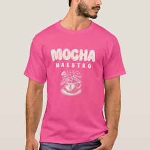 T-shirt Mocha Maestro Caffeine Musique Musicien Louveur de
